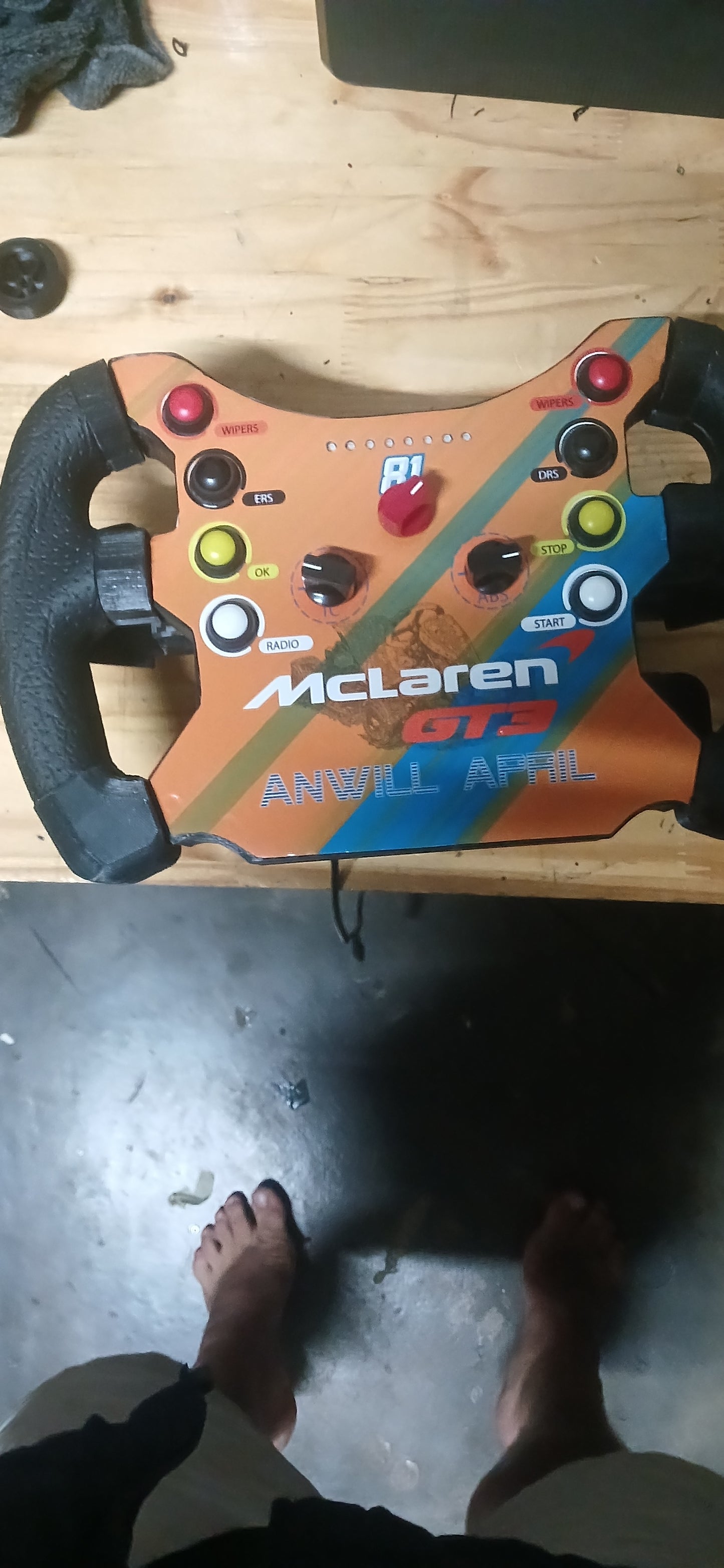 Thrustmaster MCLAREN GT 3 Unit for PC