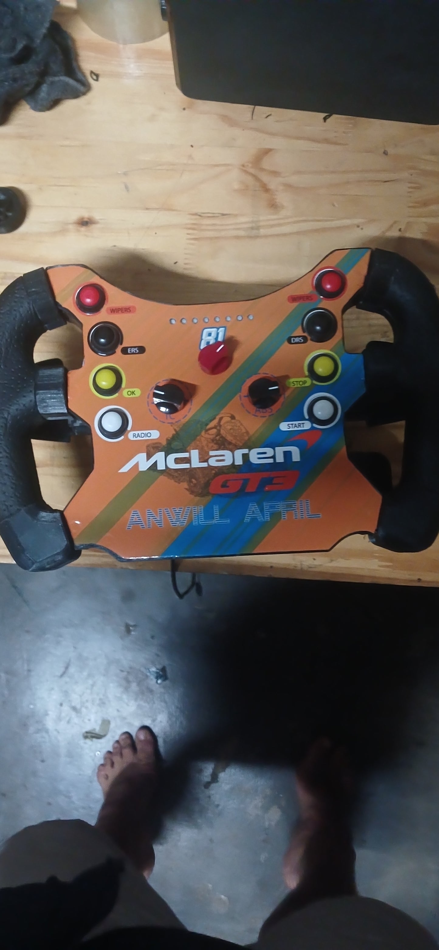 Thrustmaster MCLAREN GT 3 Unit for PC