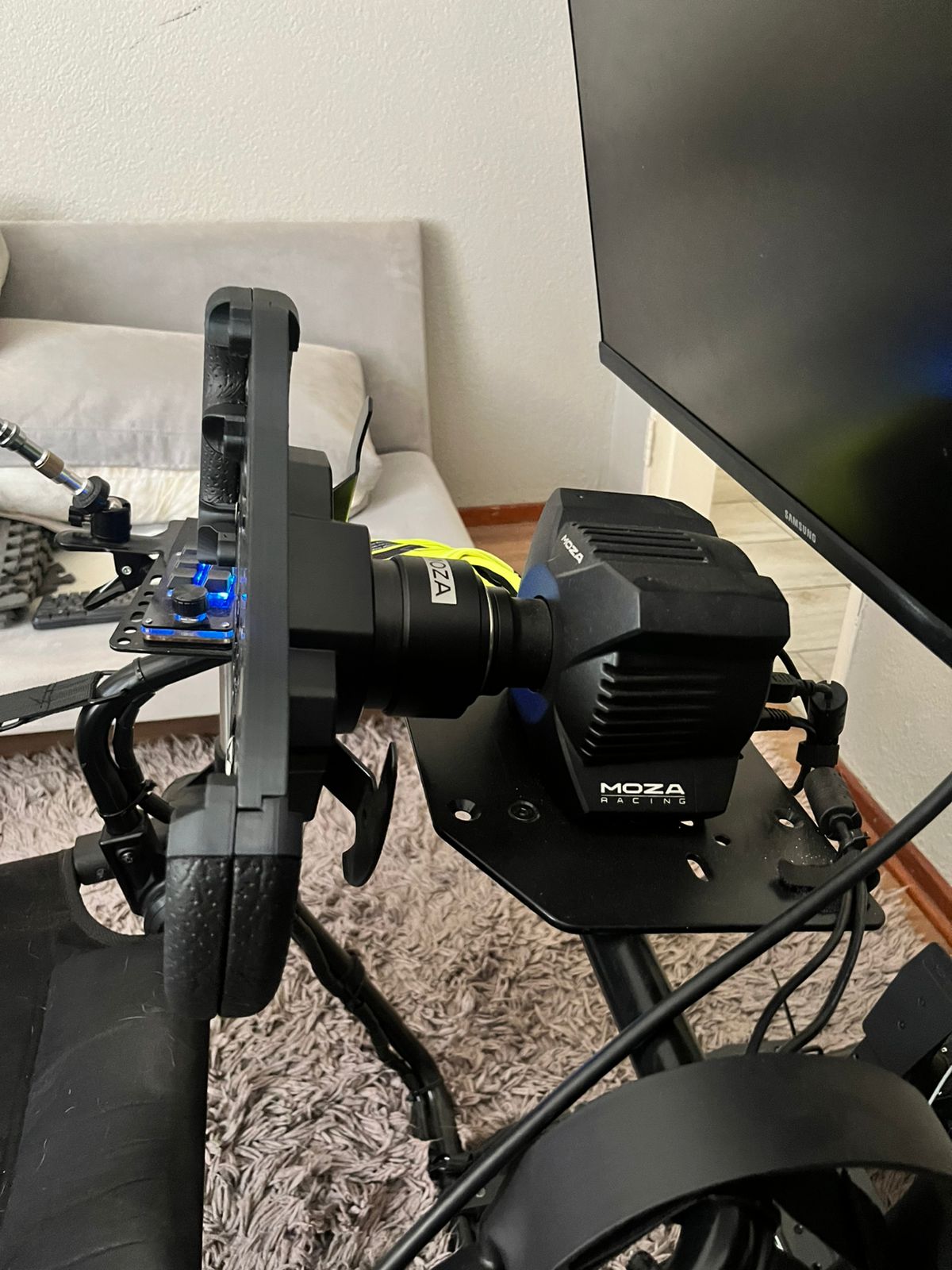Moza ES F1 Wheel Mod